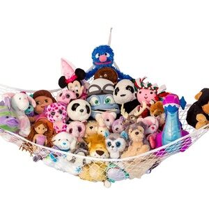 Lilly's Love Large Stuffed Animal Net Hammock for Plushie Toys